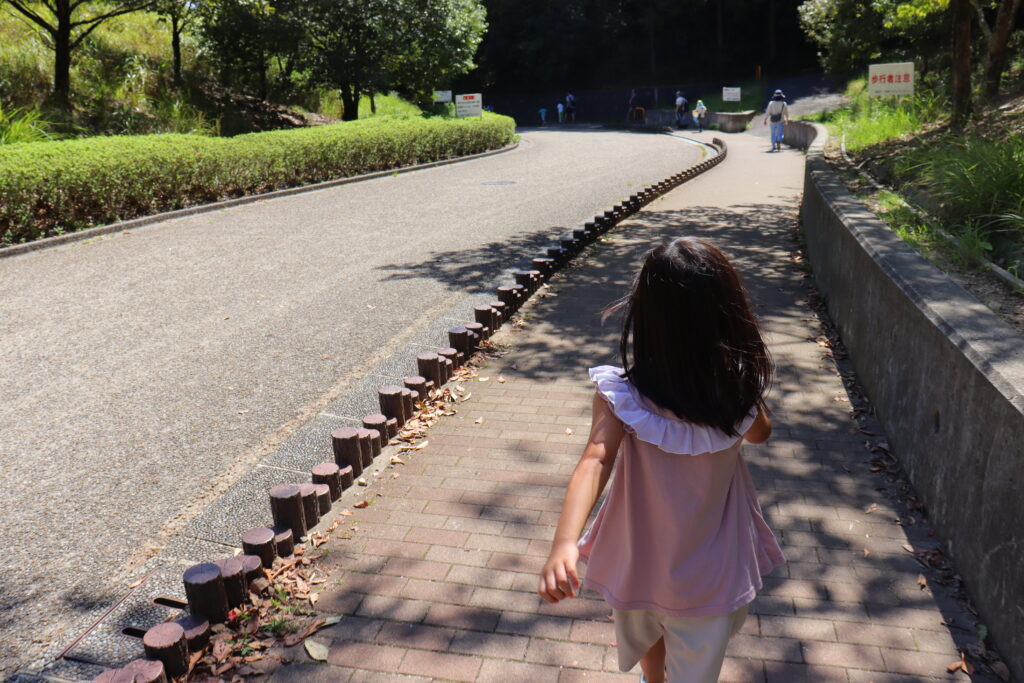 迷子になった娘の写真