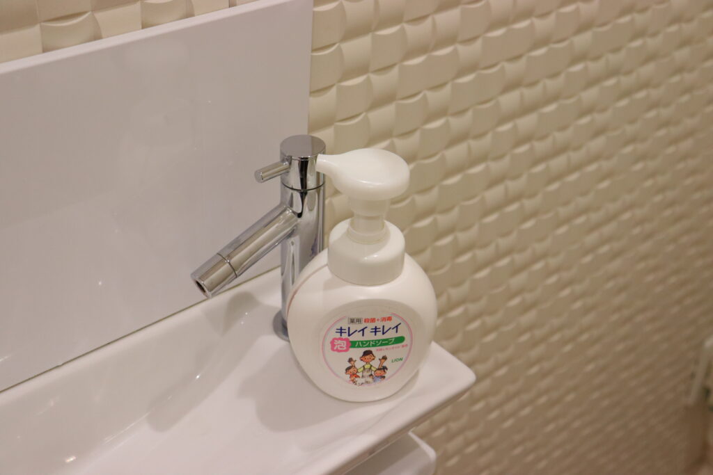 手洗い場家事の写真