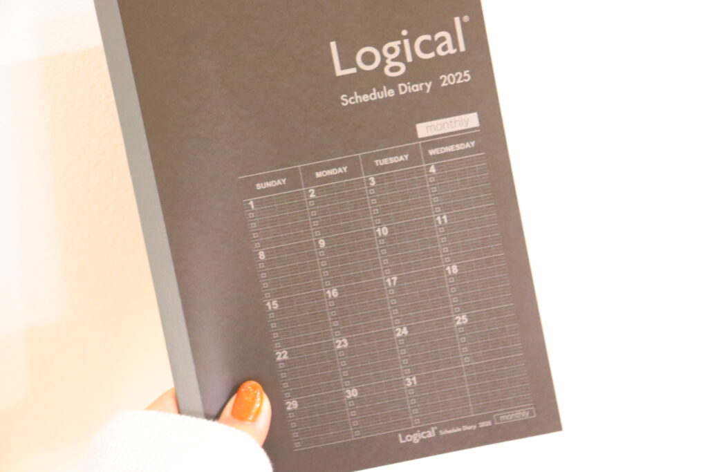 スケジュール帳のイメージ