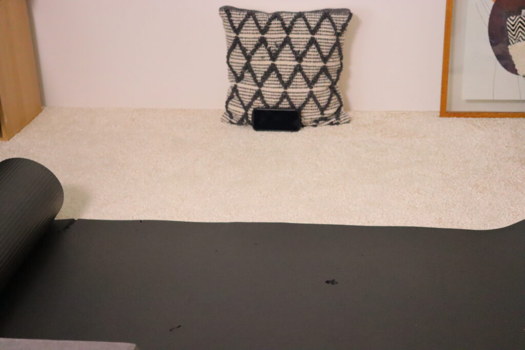 オンラインフィットネスにチャレンジするイメージ