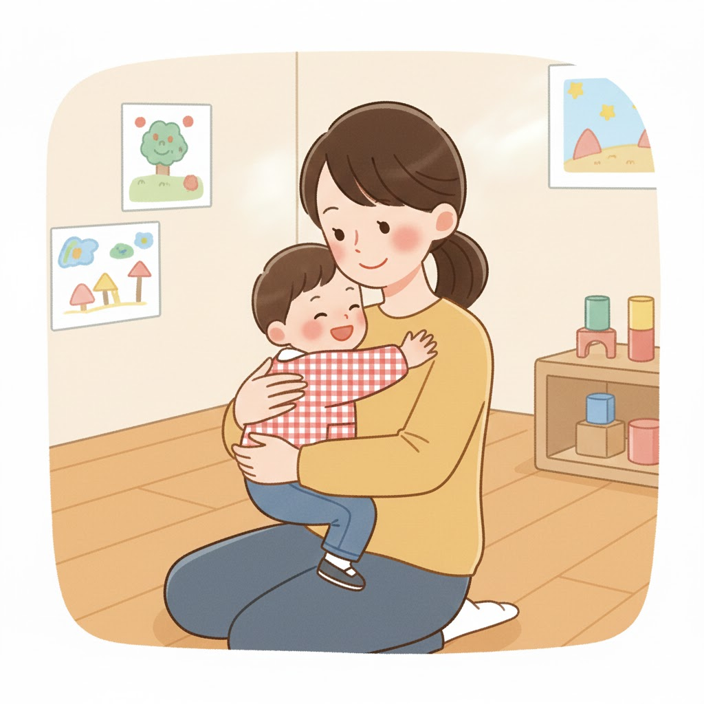 子どもを大切に思う保護者のイメージ