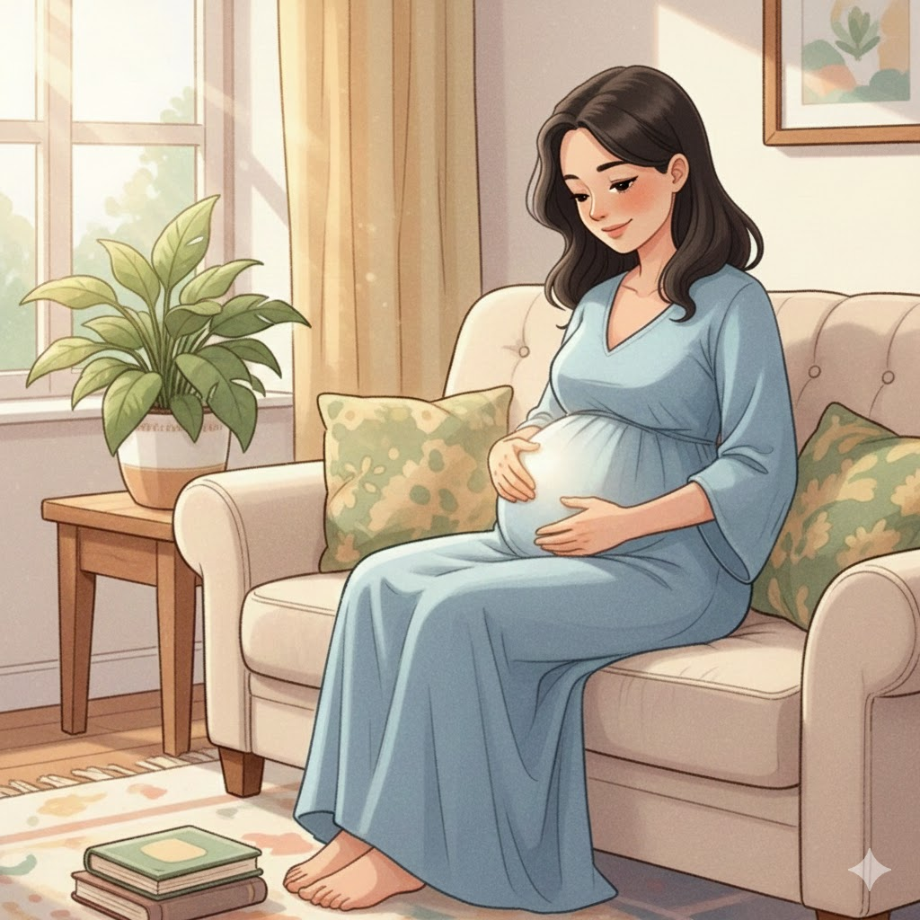 妊娠しているときのイメージ